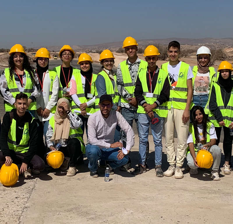 Visite du chantier de la voie de contournement Nord Est du Grand Agadir