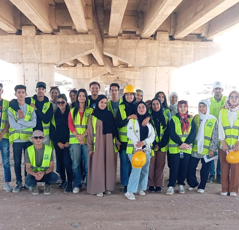 Visite de chantier : Voie de contournement Nord-Est du Grand Agadir 2024