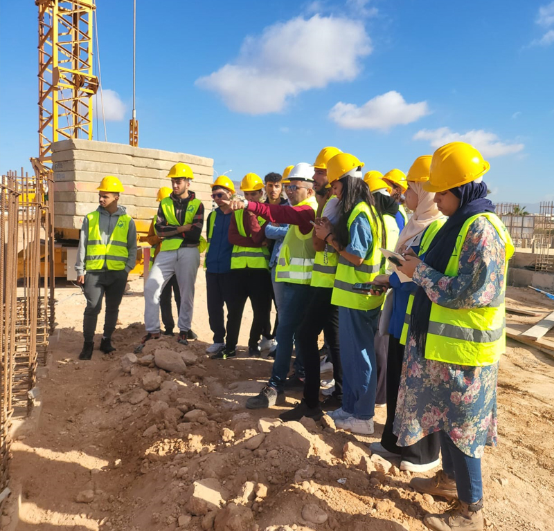 Visite au Chantier de l'École Nationale d'Architecture : Une Immersion Enrichissante pour Nos Stagiaires